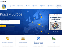 Tablet Screenshot of eures.sk